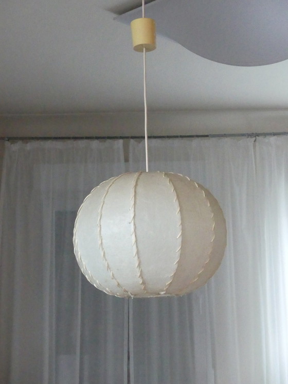 Image 1 of Cocoon plafondlamp Vintage jaren 50 plafondlamp