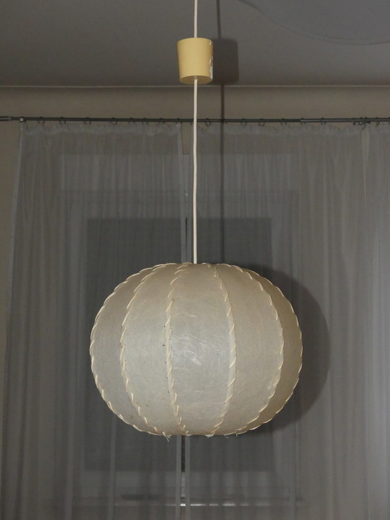 Image 1 of Cocoon plafondlamp Vintage jaren 50 plafondlamp