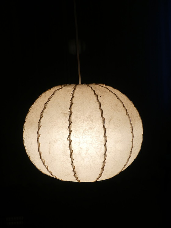Image 1 of Cocoon plafondlamp Vintage jaren 50 plafondlamp