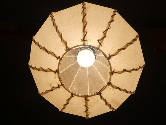 Image 1 of Cocoon plafondlamp Vintage jaren 50 plafondlamp