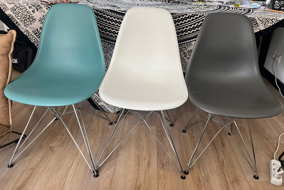 Image 1 of 6x  Vitra Ray eames stoelen