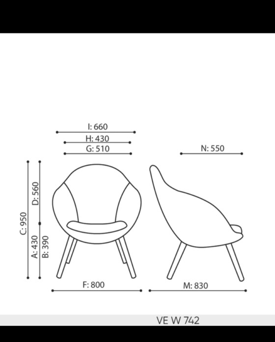 Image 1 of Bejot Vinie design fauteuil 