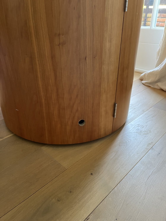 Image 1 of Vintage drankenkast rond