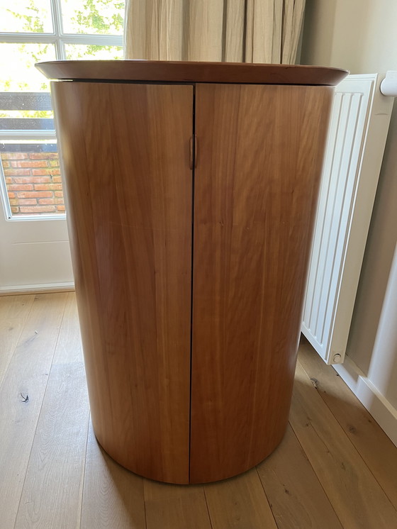 Image 1 of Vintage drankenkast rond