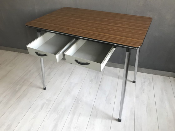 Image 1 of Vintage formica Bureau
