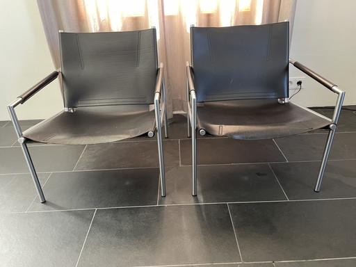 2x Martin Visser SZ 02  fauteuil