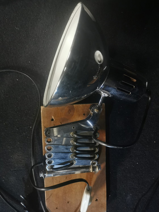 Image 1 of 2x Vintage wandlamp uittrek