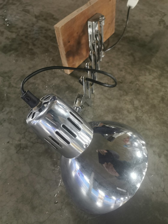 Image 1 of 2x Vintage wandlamp uittrek