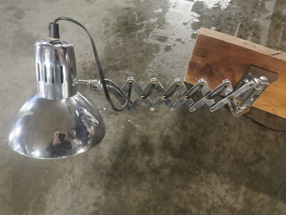 Image 1 of 2x Vintage wandlamp uittrek