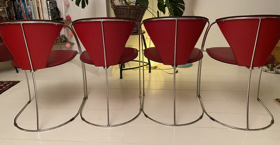 Image 1 of Arrben Italy Design stoelen - 4 stuks