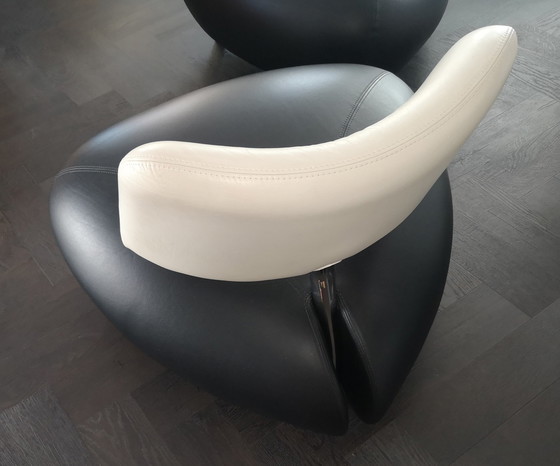 Image 1 of 1x Leolux Pallonne fauteuils