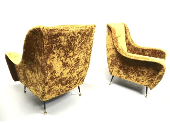 Image 1 of 2x vintage fauteuil
