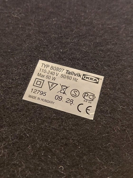 Image 1 of Anne Nilsson Tallvik tafellamp zwart