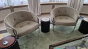 2x Vintage fauteuils