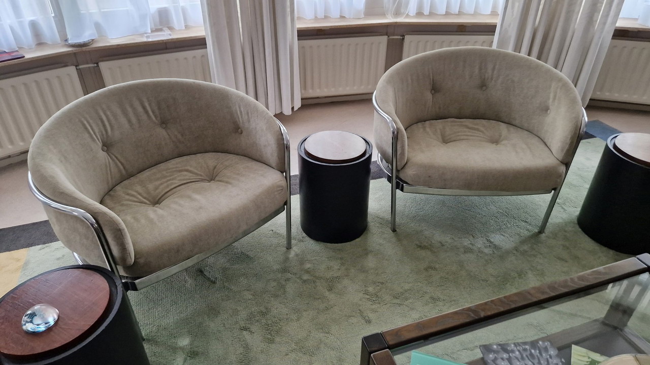 2x Vintage fauteuils