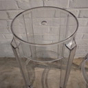 2 x Kartell Charles Ghost kruk door Philippe Starck