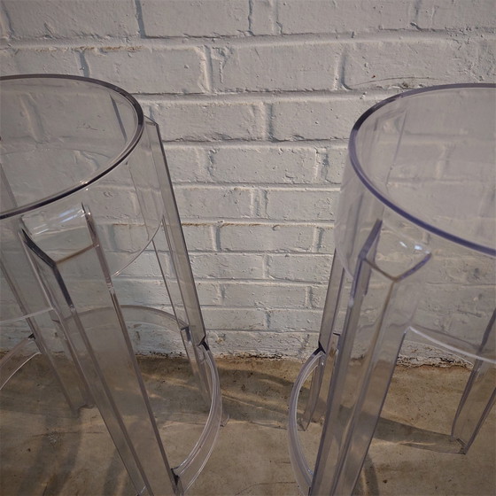 Image 1 of 2 x Kartell Charles Ghost kruk door Philippe Starck