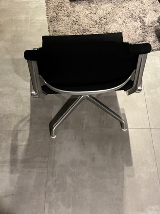 Image 1 of Alu Lounge Chair l van Eames voor Herman Miller, jaren 70, Set van 3