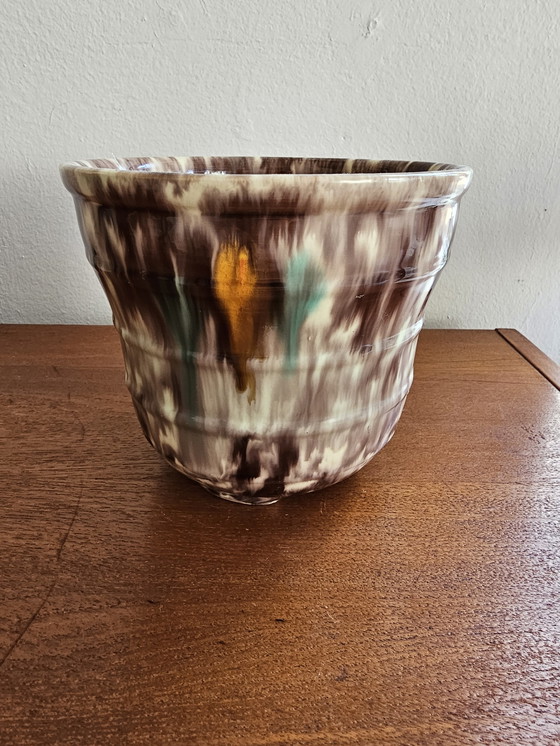 Image 1 of Jasba West Germany Vintage Bloempot Keramiek 