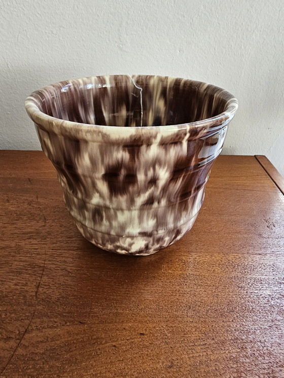 Image 1 of Jasba West Germany Vintage Bloempot Keramiek 