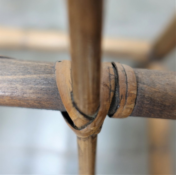 Image 1 of Vintage Franse bamboe stoel