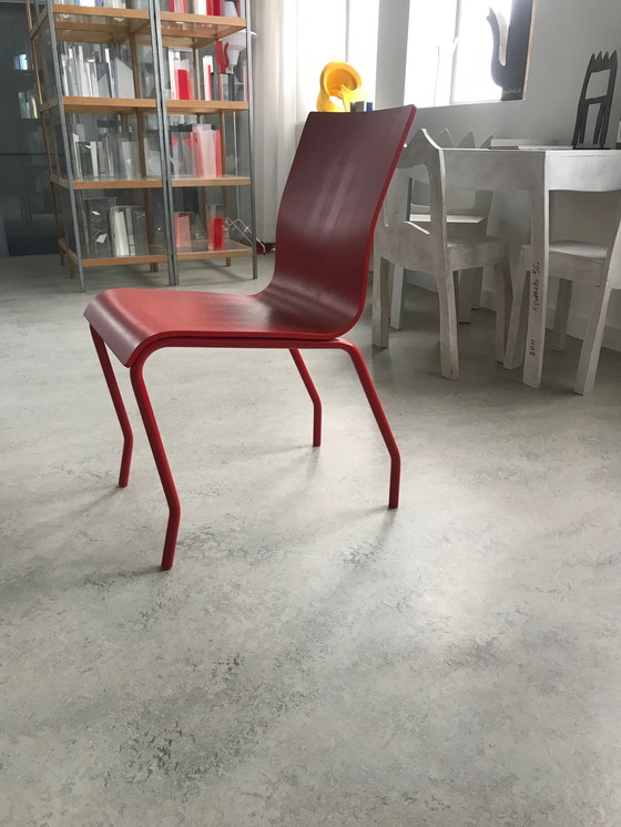 Image 1 of 2x Jack Brandsma eetkamerstoelen