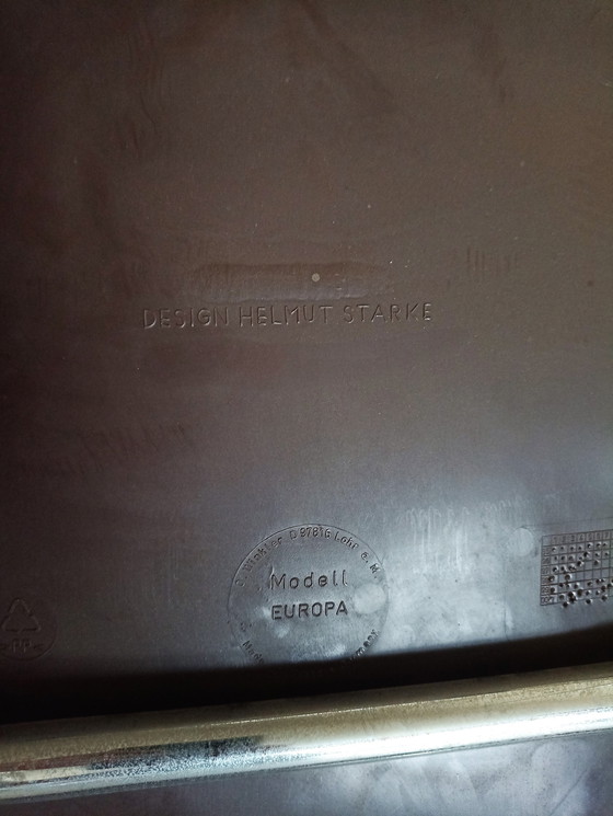 Image 1 of Helmut Starke Europa stapelbare stoel