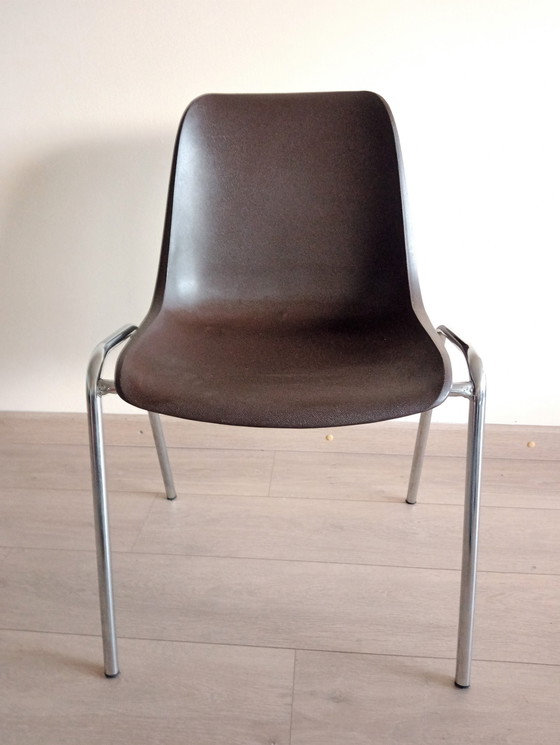 Image 1 of Helmut Starke Europa stapelbare stoel