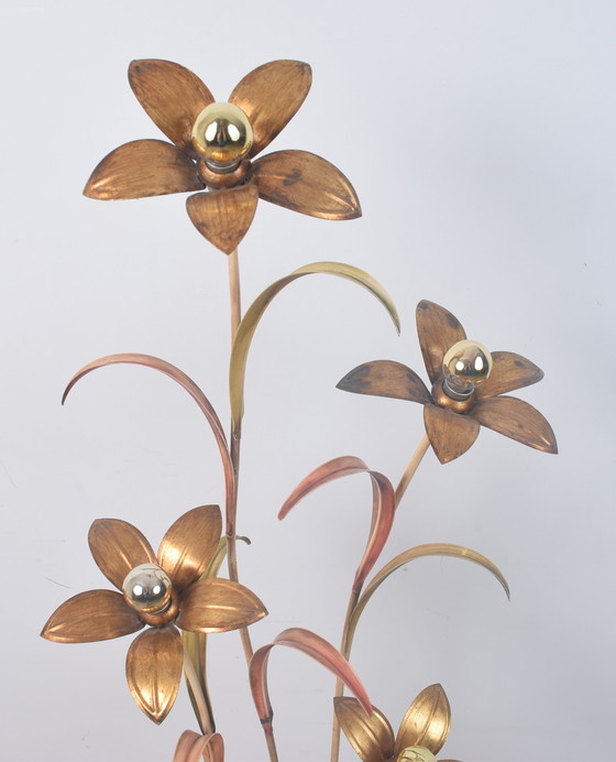 Image 1 of Jaren 70 Flower vloerlamp