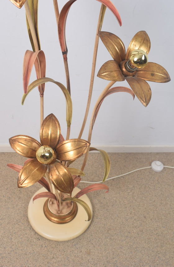 Image 1 of Jaren 70 Flower vloerlamp