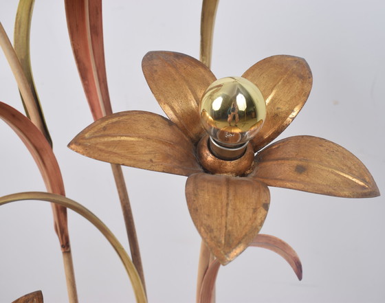 Image 1 of Jaren 70 Flower vloerlamp