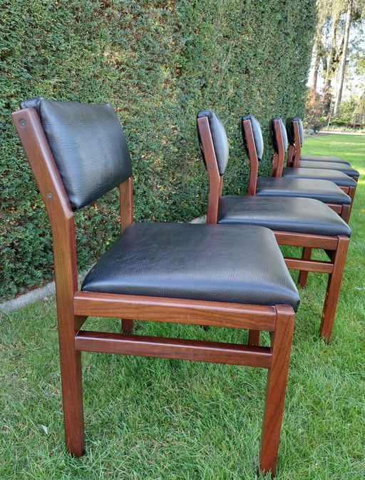 6x pastoe dining chairs