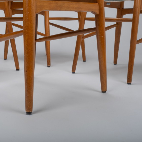 Image 1 of 4x Hugo Troeds Eetkamerstoelen