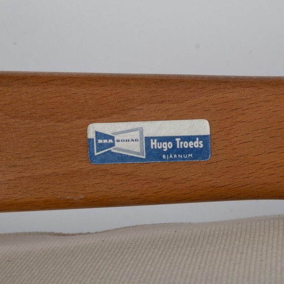 Image 1 of 4x Hugo Troeds Eetkamerstoelen