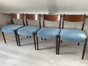 4x Vintage Eetkamerstoelen
