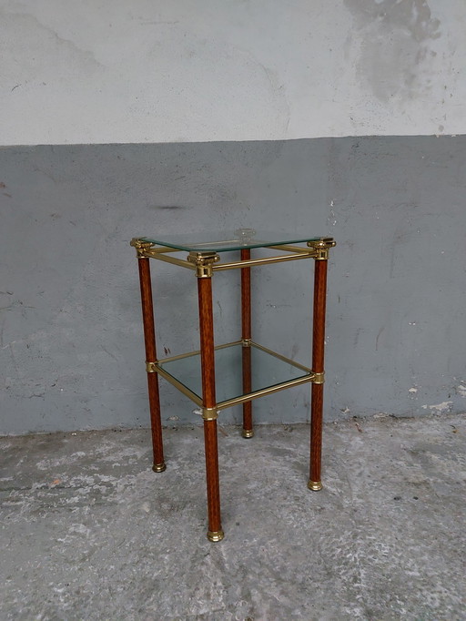 Hollywood regency side table