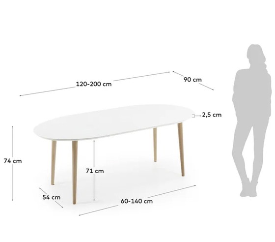 Image 1 of Kave Oqui eettafel