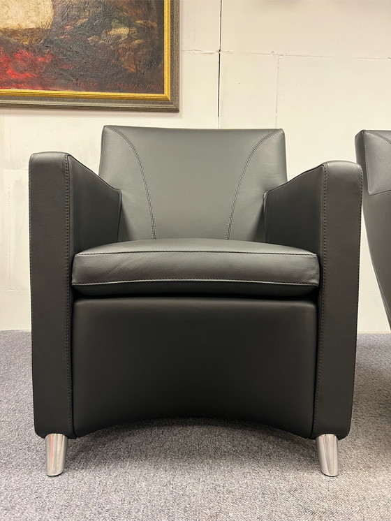 Image 1 of Leolux Dolcinea Fauteuil Zwart