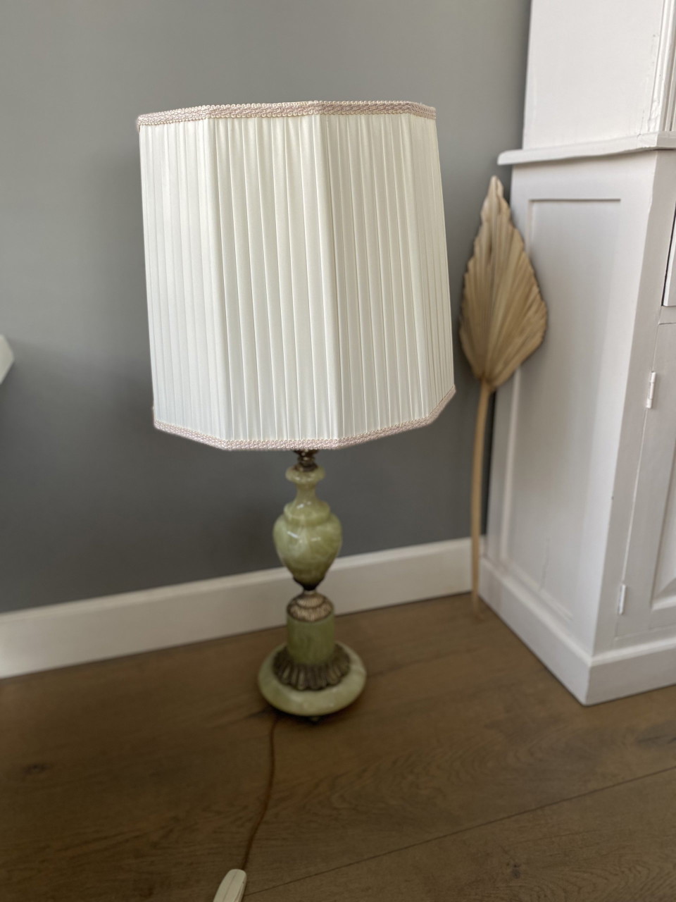 Onyx vintage lamp