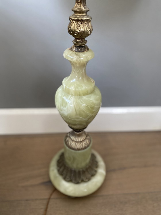 Image 1 of Onyx vintage lamp