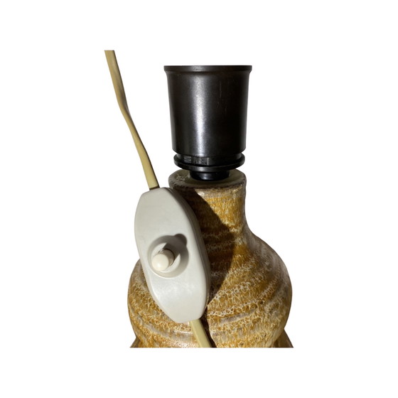 Image 1 of Vintage BJ Keramik Denemarken Tafellamp van Bente Jessen