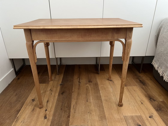 Image 1 of Thonet salontafel gebogen hout