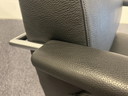 Leolux Scylla fauteuil zwart leer Design stoel
