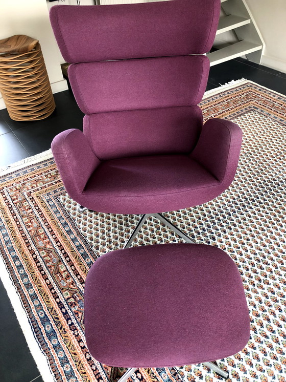 Image 1 of Hulshoff Design fauteuil en hocker