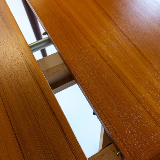 Image 1 of Vintage eetkamertafel uitschuifbaar teak