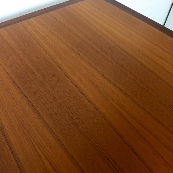 Image 1 of Vintage eetkamertafel uitschuifbaar teak