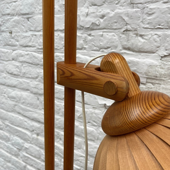 Image 1 of Midcentury vloerlamp hout