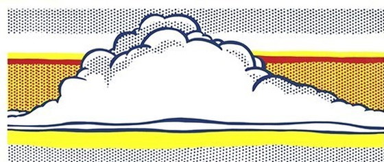 Image 1 of Roy Lichtenstein----- Wolk en zee