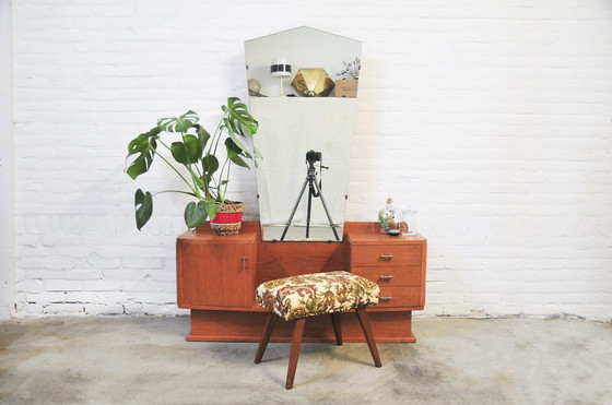 Image 1 of Vintage kaptafel spiegel