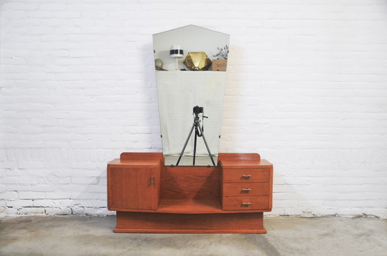 Image 1 of Vintage kaptafel spiegel